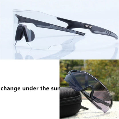 Men Cycling Sunglasses UV400 TR90 Sports Bicycle Glasses MTB Mountain Bike Fishing Hiking Riding Eyewear for Women sport