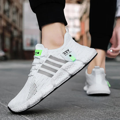 High Quality Summer Men Shoes Comfortable Sneakers Breathable Running Shoes for Men Mesh Tennis Sport Shoes