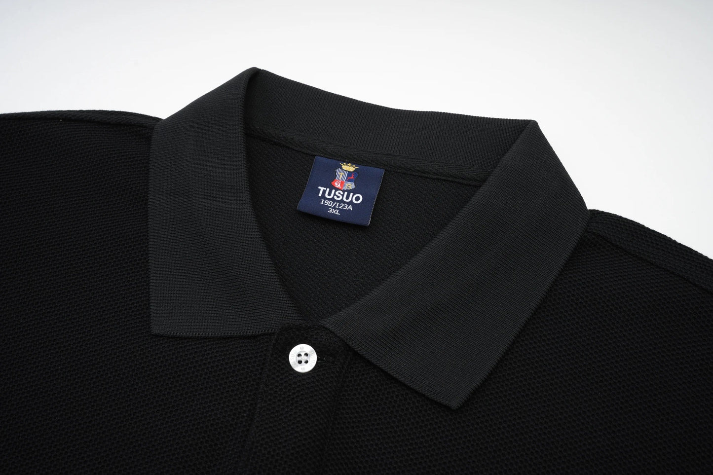 Men's polo shirt MIRACLE embroidery stitching color contrast classic fashion original design polo collar pure cotton breathable