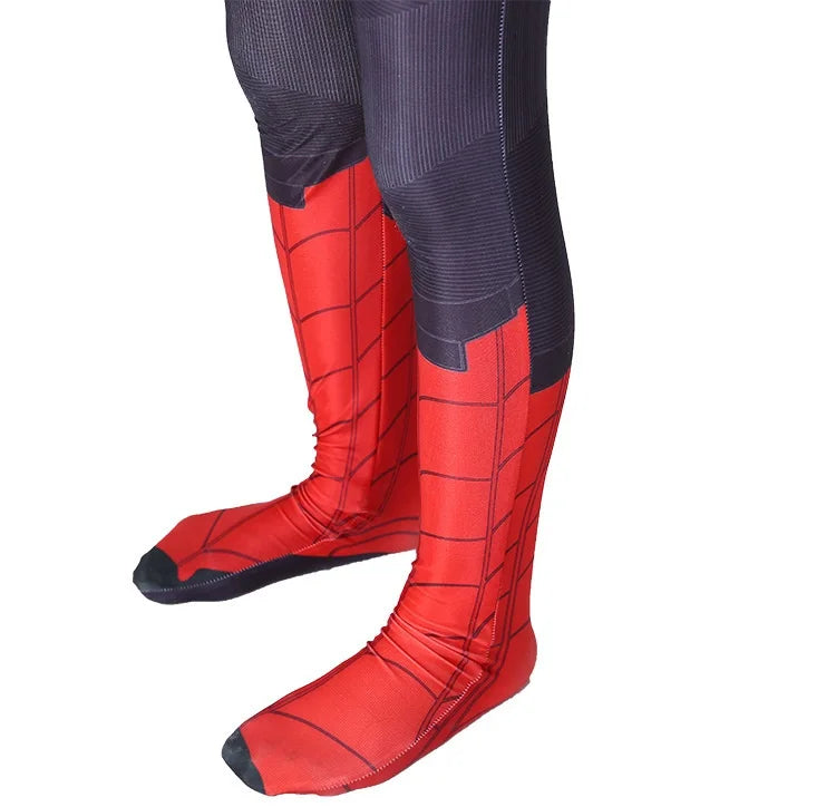 Superhero Spiderman Costume Bodysuit for Spandex Zentai Halloween Spider Man Cosplay Jumpsuit 3D Style