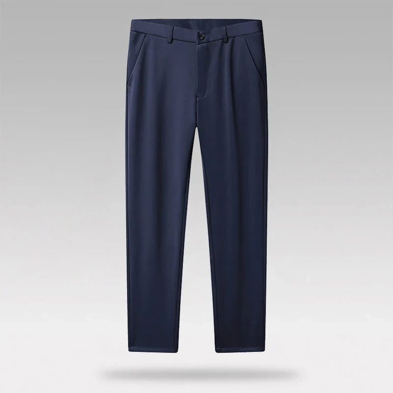 Men's Business Casual Pants Light Weight Elastic Trousers Office Suit Pants Quick Dry Formal Dress Pants Breathable Comfortable