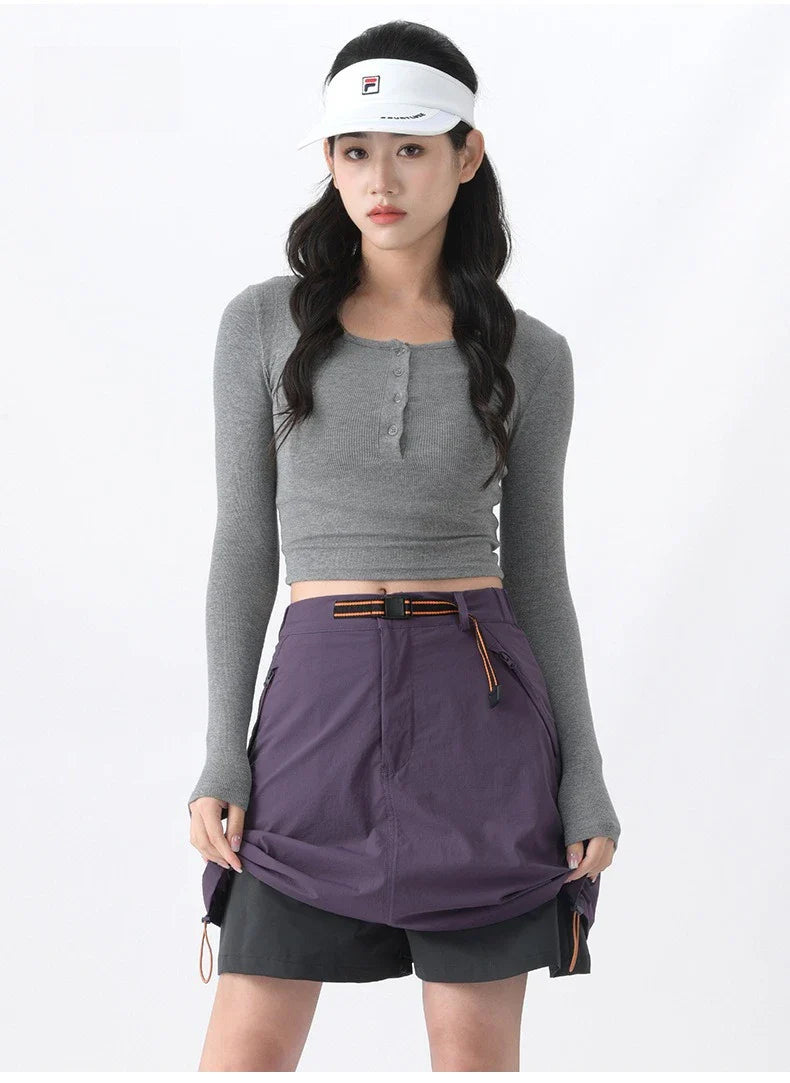 2026 High-Quality Outdoor Women's Mini Skirt, Anti-Exposure, Casual Breathable, Durable and Fashionable Ultra Short Skirt