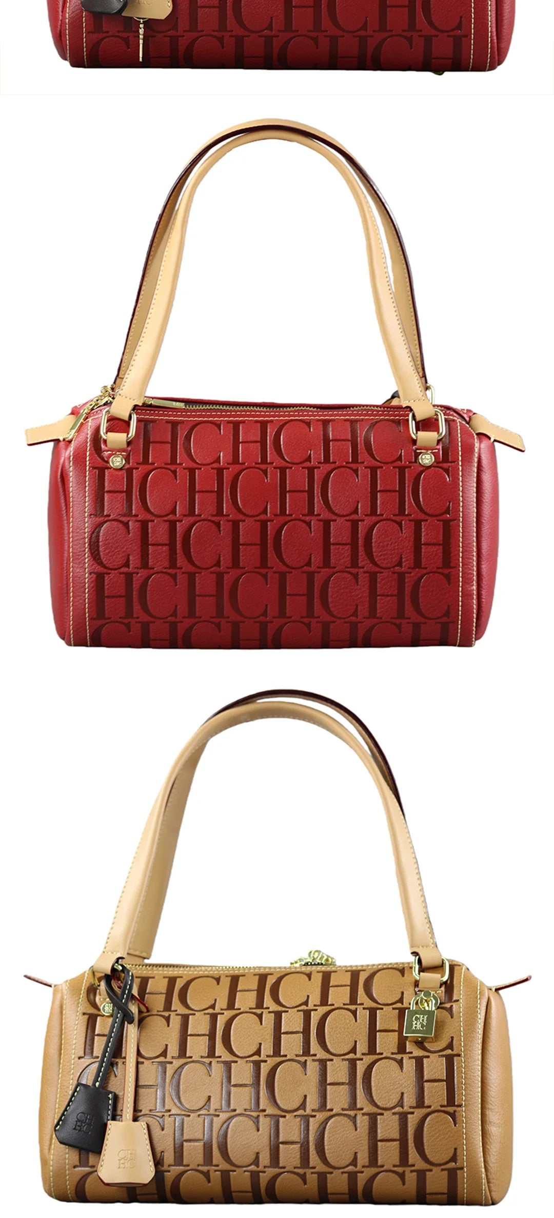 Bolsa Bucket Feminina CH Niche Brand Novo Design de Letras com Grande Capacidade 2025 Nova Bolsa Clássica Feminina