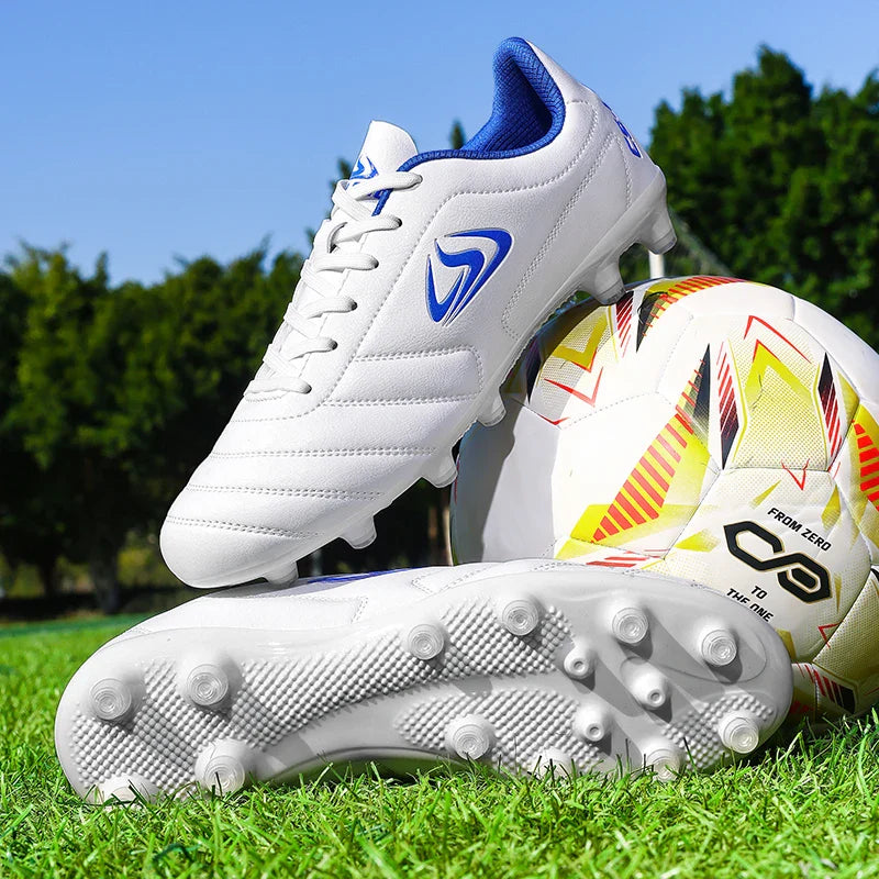 New Men Football Boots Futsal Soccer Shoes TF FG Grass Cleats Comfortable Outdoor Training Shoes Match Breathable Sport Indoor