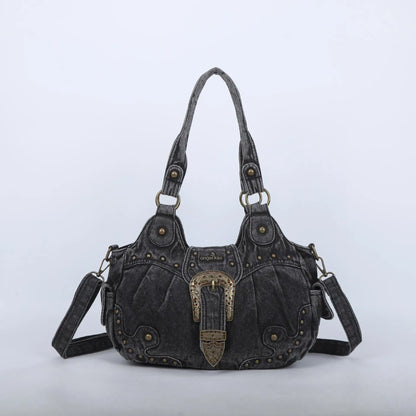 Women Handbag Stitching Leopard Top-handle Shoulder Bag PU Dumpling Pack Multi-pockets Shoulder Bags Phone Money Pack