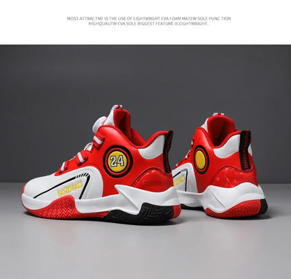 High Quality Children's Basketball Shoes Comfortable Kids Shoes Colorful Sneakers For Boy