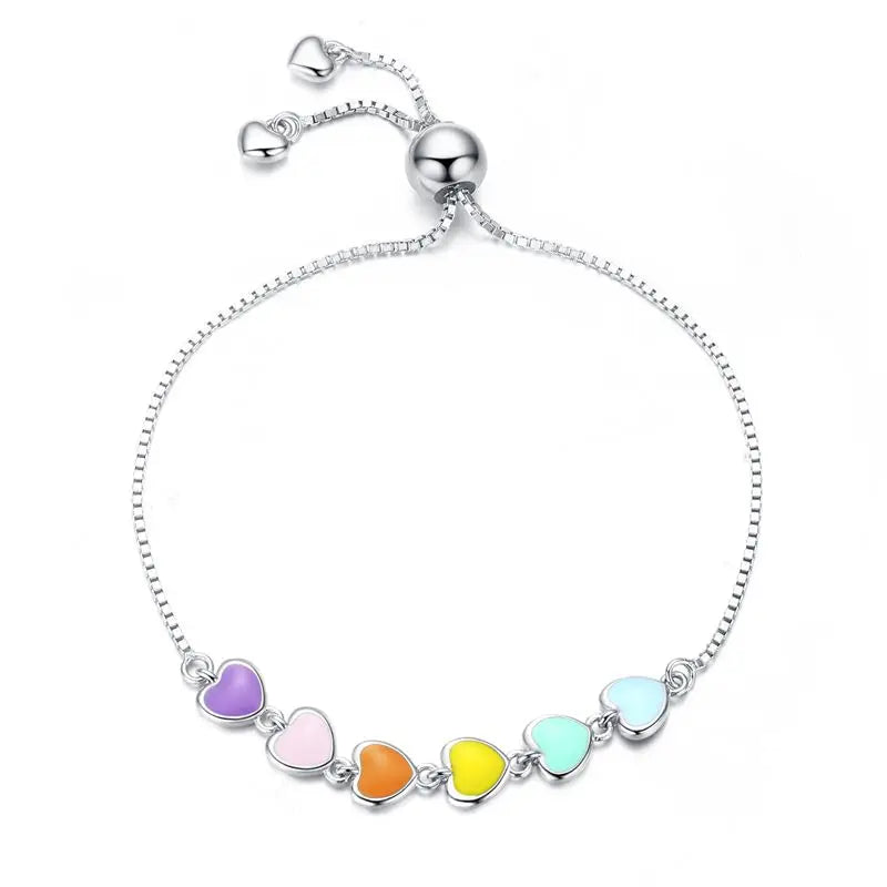 925 Sterling Silver European Simple CZ Ear Buckles Heart Hoop Earrings for Women Wedding Gift Minimalism Jewelry E737