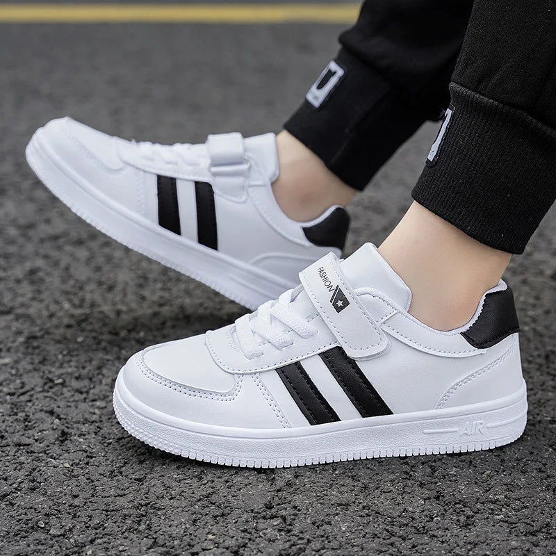 Boy Kids Sneakers White Shoes for Girls Sport Tenis Casual Children School Walking Running Shoes Non Slip Size 28-39