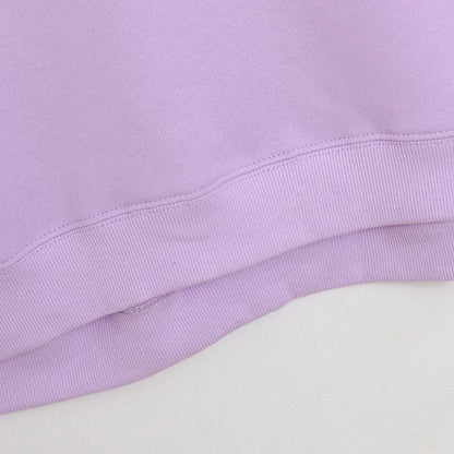 Embroidery Sweatshirt Women Casual Fleece Jumper Tigger Cheshire Cat Cartoon Loose Pullover Top O Neck