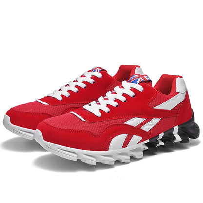 Men's and women's running shoes breathable casual sneakers anti-slip vibration comfortable walking shoes 36-48