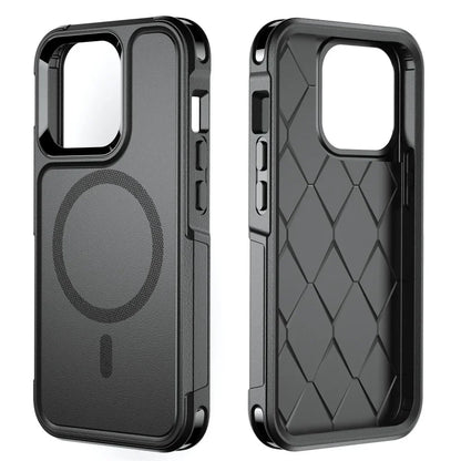 Magnetic Case for iPhone 16 15 14 Pro Max Plus 13 mini 12 for MagSafe Military Grade Drop Protective Tough Shockproof Case