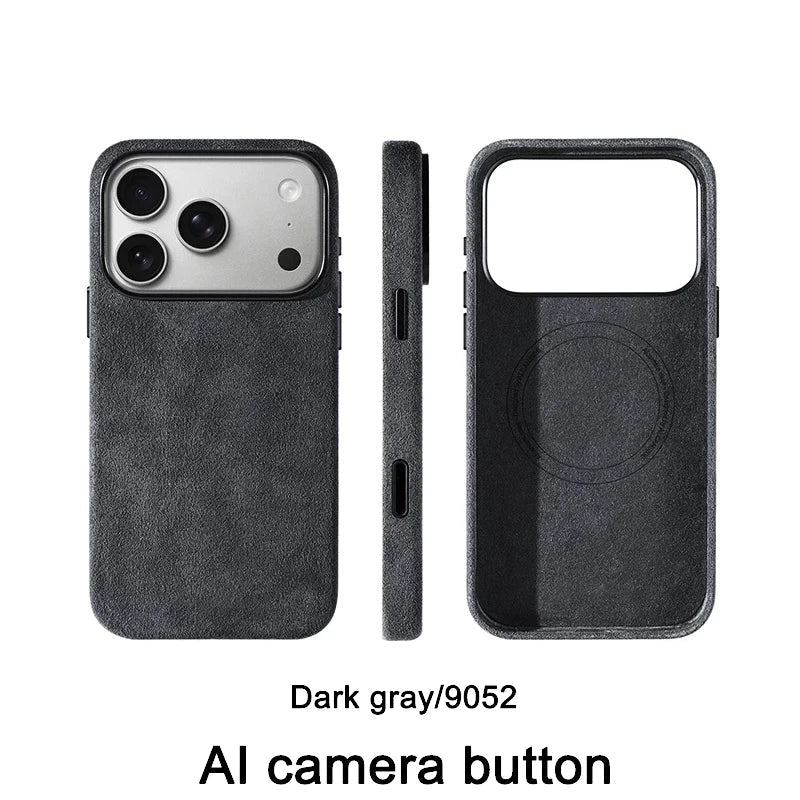 Magsafe Case for iPhone 17 Pro Max Magnetic Cover with Smart Camera Button Protector Cover for iPhone 17 Pro Max
