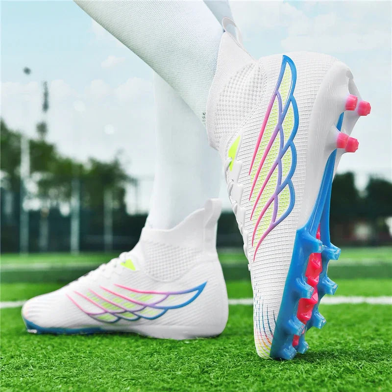 Professional Football Boots Man  Outdoor Sports Sneakers Soccer Shoes Adult's Society Football Cleat Ultralight Training Soccer