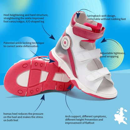 Princepard New Arrivals Orthopedic Sandals for Girls Children Arch Support Shoes with Flat Feet Orthopedic Shoes for Kids Girls