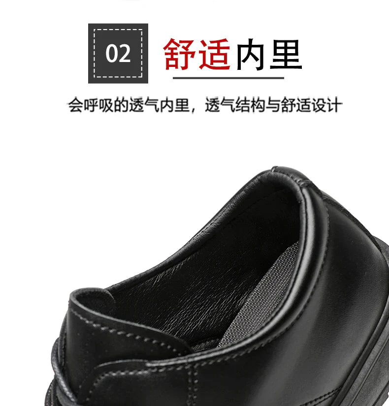 High Quality Italian Luxury Brand Lace-Up Non-slip Men Driving Shoes Leather Men Casual Shoes Breathable formal Mens Dress Shoes