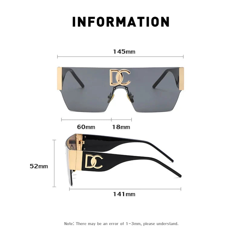 Sunglasses Women Fashion Trendy Punk Sun Glasses Ladies Gradient Shades