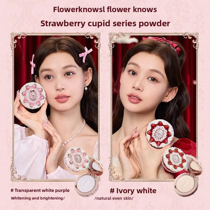 Strawberry Cupid Professional Makeup Set For Women Full Kit Gift Box Eyeshadow Lip Cream Blush Compact Powder Sets