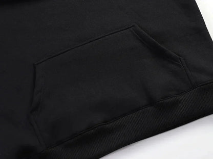 Angel Dust Hoodie Hazbin Hotel Graphic Anime Pullovers Fleece Warm Demoncore Streetwear Cute Edgy Oversized Y2k Male Clothing