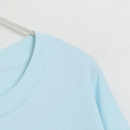 Embroidery Sweatshirt Women Casual Fleece Jumper Tigger Cheshire Cat Cartoon Loose Pullover Top O Neck