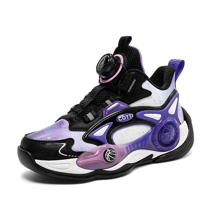 Children‘s Basketball Shoes Non-slip Waterproof Basketball Training Sneakers Boys Girls Cushioned Athletic Shoes Running Shoes