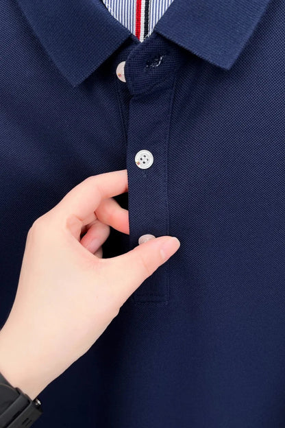 Brand Design Men's Polo Shirt Lapel Short Sleeve T-Shirt Summer New Exquisite Dog Embroider Fashion Business Handsome Men's Wear