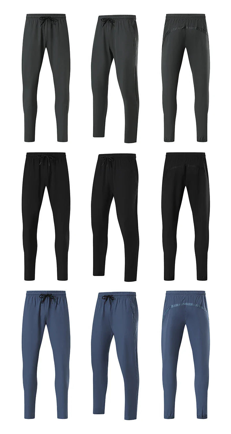 Summer Men's Jogging Sports Pants Gym Fitness Training Running Sweatpants Comfortable Breathable Workout Trousers