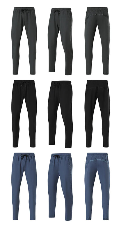 Summer Men's Jogging Sports Pants Gym Fitness Training Running Sweatpants Comfortable Breathable Workout Trousers
