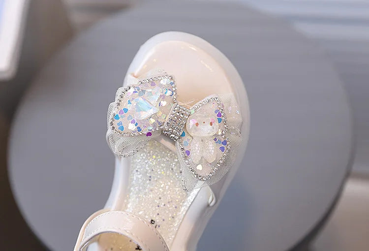 Kids From 2-9 Years Princess Shoes Summer Girls Sandals Casual School Kids Shoe Outdoor Beach Sandal Children's Student sneaker