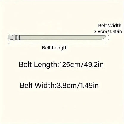 1Pcs Men's Tactical Sports Belt Adjustable Quick Release Buckle Multipurpose Outdoor Training Mountaineering Belt For Ideal Gift
