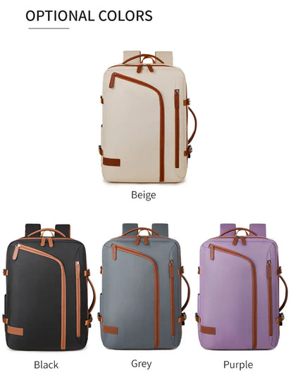 Backpack for Men and Women, New Style, Simple Business Computer Backpack, Outdoor Large-Capacity Travel Bag, Student School Bag for Boys