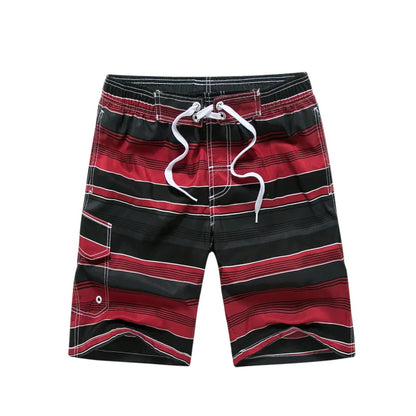 Summer Men's Beach Shorts Printing Casual Loose Hawaii Quick Dry Board Shorts Bermuda Surf Board Shorts Mens Short Pants