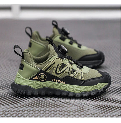 Children Sports Sneakers for Boys Girls Kid Cartoon Graffiti Pattern Casual Shoes Boys Basketball Shoe chaussures de sport