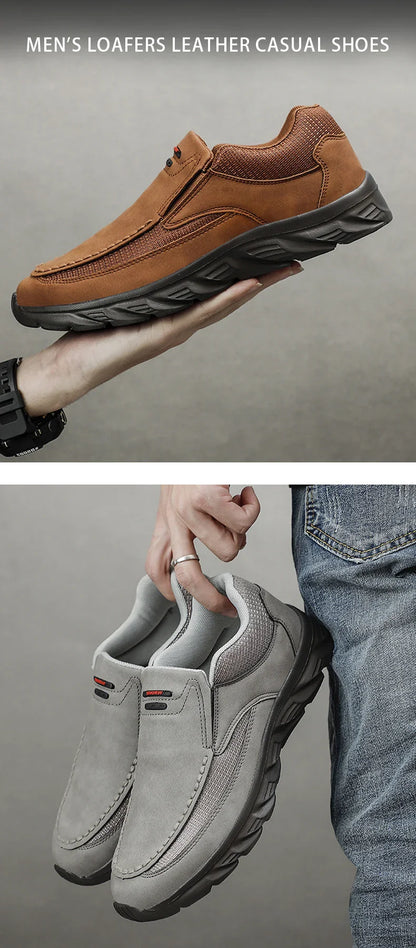 Men Sneakers Light Loafers Slip on Casual Shoes for Men Comfortable Walking Luxury Brand Male Business Shoe Driving Footwear