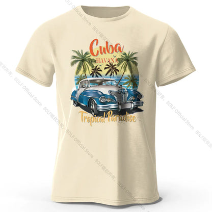 Seaside Market Medal Printed Unisex Men Women T-Shirt Tees Tops 100% Cotton Anchor Graphic Coastal Souvenir Wear