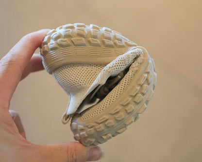 Sport Running Soft Casual Breathable Spring Autumn Baby Boys Girls Bottom Non-Slip Kids Sneakers Children Shoes