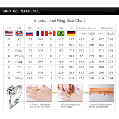 5.28ct All Moissanite Rings Set Women Gift Sparkling Lab Diamond Wedding Rings S925 Sterling Silver Plated 18K Jewelry