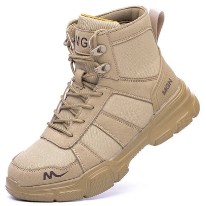 Safety Shoes Men Steel Toe Protective Shoes With Anti Smash Anti Piercing Work Shoes Indestructible Safety Boots