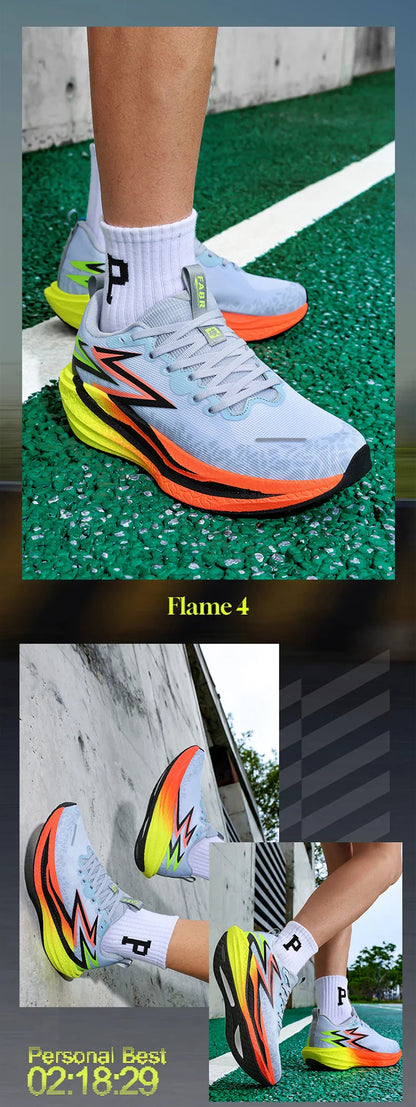 Men Running Shoes Carbon Board Speciality Sports Breathable Lightweight Women's Comfortable Chunta Athletic Sneakers