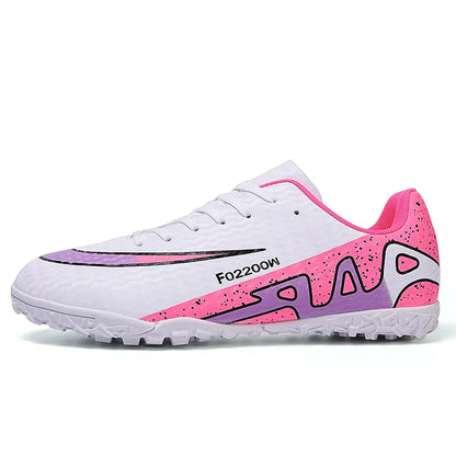2026 New Men Soccer Shoes Breathable Football Boots FG/TF Turf Boots Non-Slip Wear Resistant Adult Outdoor Training Match Sports