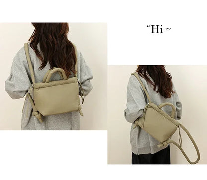 Colorful Nylon Small Square Shoulder and Crossbody Bags Super Cool Simple Versatile Handbags for Women 2024 Casual Hot Sale
