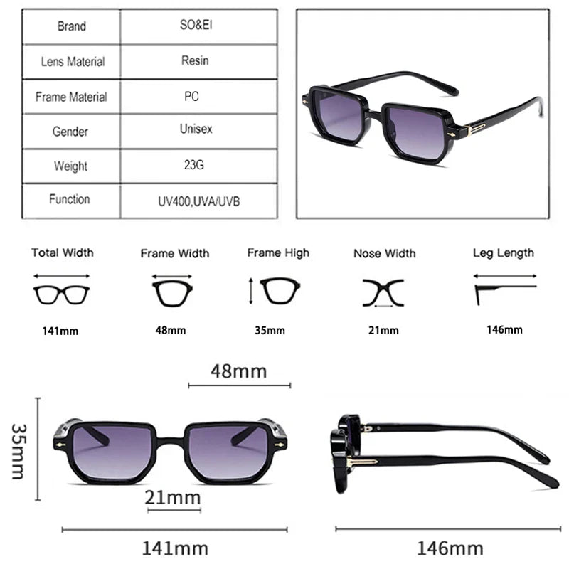 Sunglasses Shades UV400 Fashion Olive Green Sun Glasses