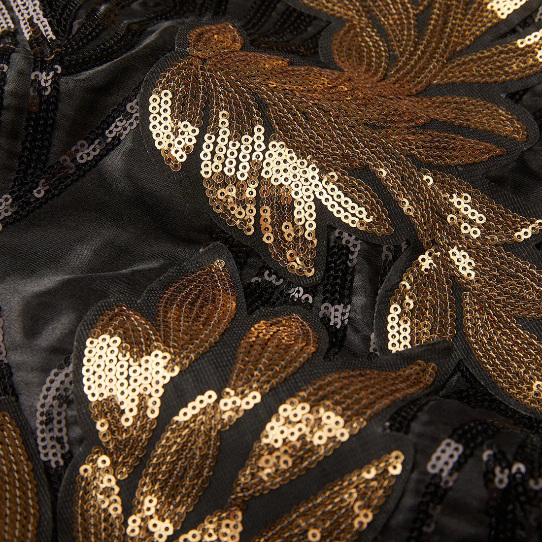 Men's Gold Sequin Applique Fashion Trend Suit Set High-Quality Casual Jacket And Western Pants Two-Piece Ensemble