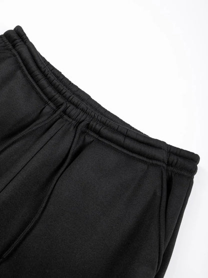 New Men's Casual Sportswear Autumn Solid Color Daily Sweatshirts Sweatpants Jogging Tracksuit Zipper Hooded Jacket and Pants Set