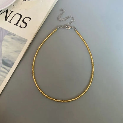 Choker Chain Fashion  Charm Collar Colorful Handmade Colar Collar Necklace Jewelry Femme