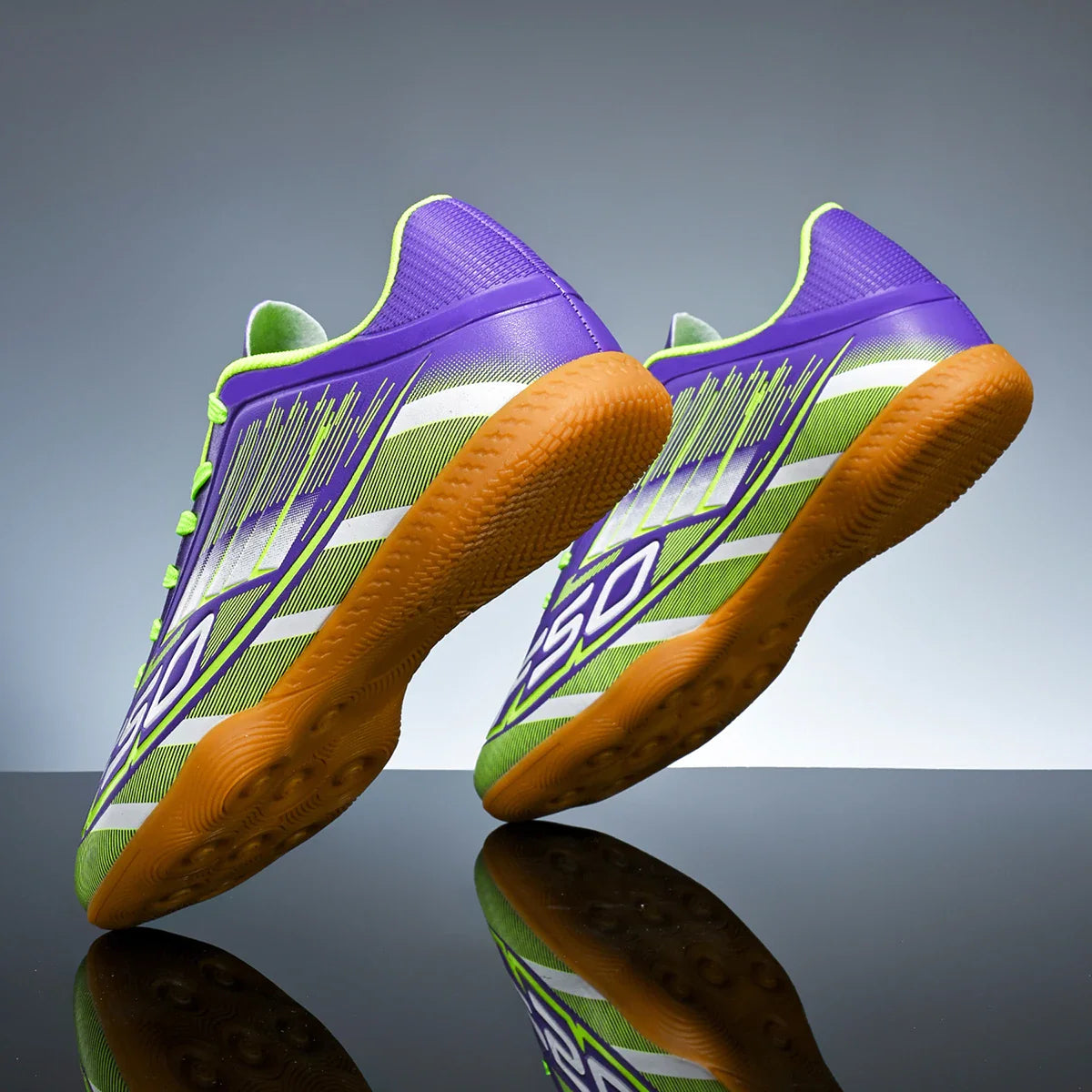 Men's special five-a-side IC indoor flat football shoes suitable for indoor breathable football shoes