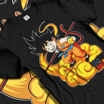 2026 Summer Dragon Ball  Oversized T-shirt 100% Cotton Vintage Y2K Graphic Print High Quality Unisex Casual Streetwear Tshirt