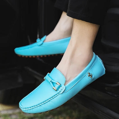Men Loafers Shoes Formal Dress Shoes Business Casual Shoes for Men Wedding Party Office Shoes Soft PU Leather Loafers Men