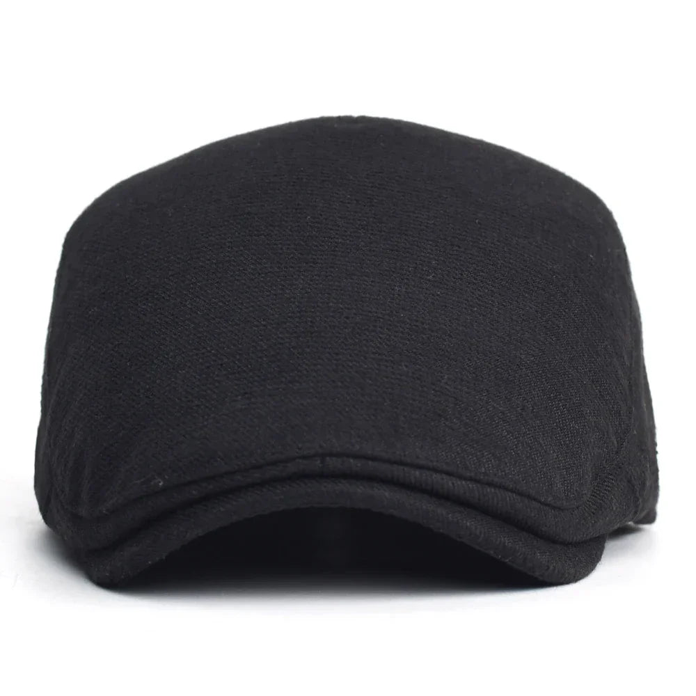 Autumn Winter Thick Warm Newsboy Caps Men Women Soft Beret Hat Casual Fashion Detective Hats Retro Driver Flat Caps