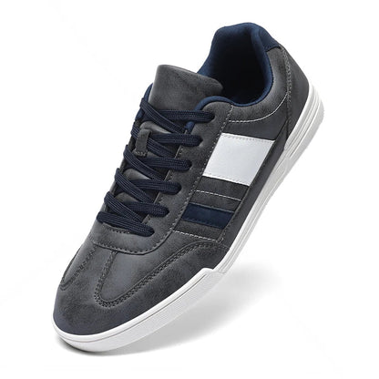 New Men Shoes Flats Walking Leather Casual Shoes Men Barefoot Wide-toed Shoes Wider Toe Casual Sneakes
