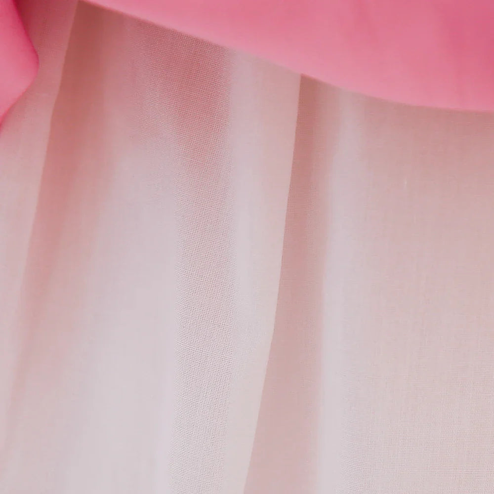 Summer Ruffles Bridesmaids Party Girls Dress Elegant Bow Wedding Birthday Princess Dresses Girl Tulle Pageant Evening Costumes